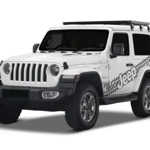 Prix Bas KIT DE 1/2 GALERIE SLIMLINE II POUR UNE JEEP WRANGLER JL 2 PORTES (2018 - JUSQU'à PRéSENT) - DE FRONT RUNNER