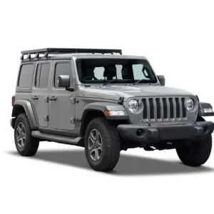 KIT DE 1/2 GALERIE SLIMLINE II POUR UNE JEEP WRANGLER JL 4 PORTES (2018 - JUSQU'à PRéSENT) / HAUT- DE FRONT RUNNER Promotion Saisonnière
