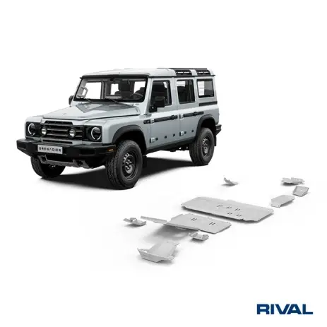 KIT DE 10 BLINDAGES ALUMINIUM 6 MM RIVAL POUR INEOS GRENADIER Meilleur Choix