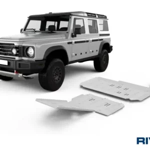 Meilleur Choix KIT DE 2 BLINDAGES SOUS MOTEUR et BOITE DE TRANSFERT ALUMINIUM 6 MM RIVAL POUR INEOS GRENADIER