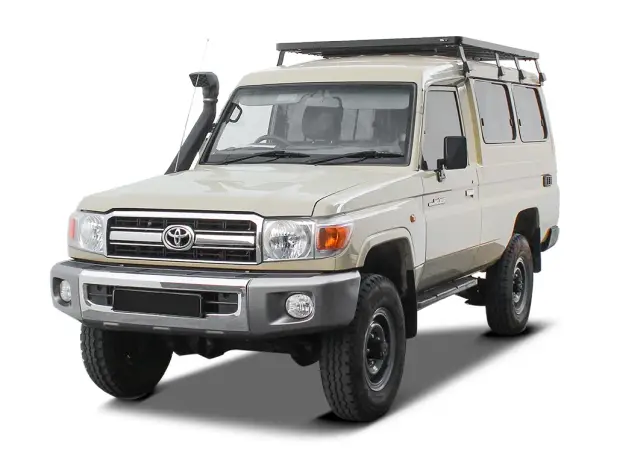 Certifié KIT DE GALERIE DE TOIT 3/4 FRONT RUNNER SLIMLINE II 1964 X 1425MM POUR TOYOTA LAND CRUISER 75 ET 78 / PIEDS 225MM