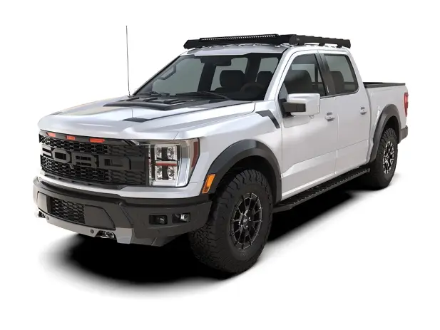 KIT DE GALERIE SLIMSPORT POUR LE FORD F-150 SUPER CREW (2021- JUSQU'à PRéSENT) / PRêT POUR BARRE LUMINEUSE Solde