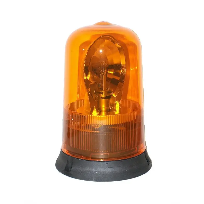 Gyrophare ambre 12 Volts pour utilisation professionnelle à poser Haute Qualité