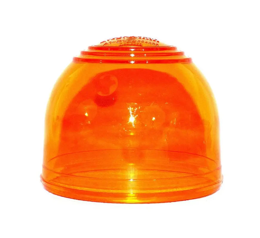 Offre Limitée Cabochon ambre de gyrophare AJBA type MEGALUX