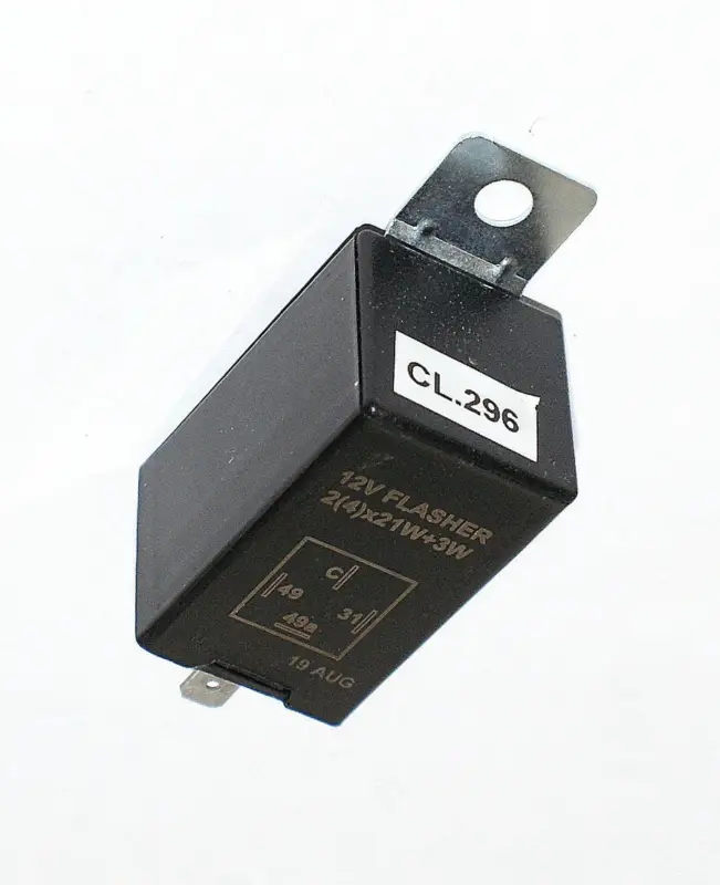 Acheter En Ligne Centrale clignotante électronique 12 Volts 4 broches normes DIN