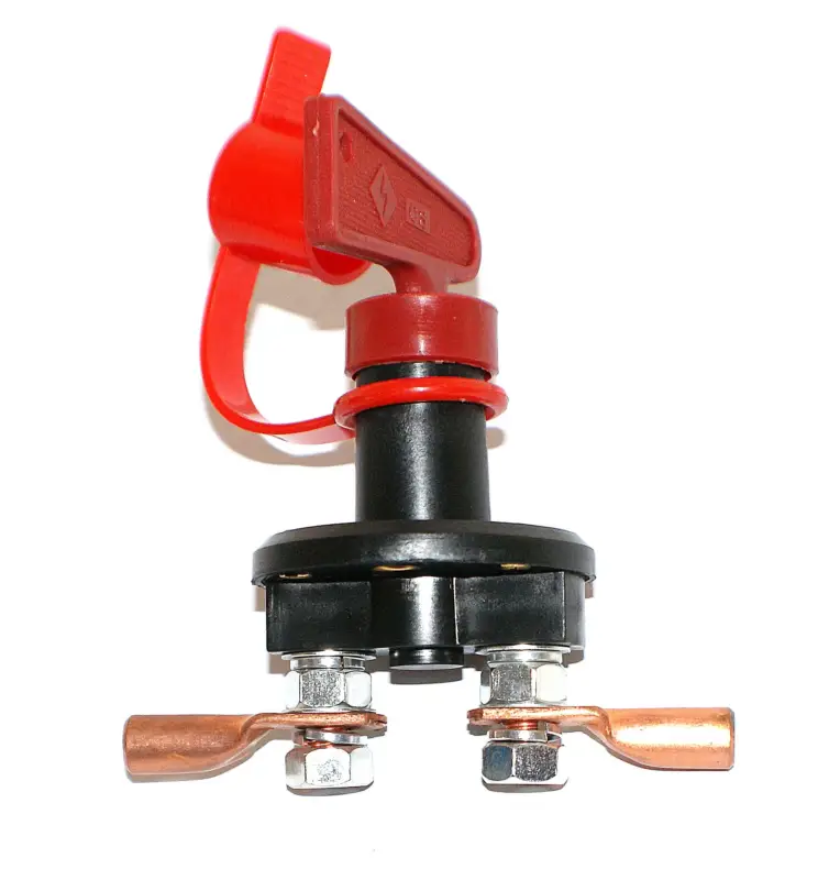 Coupe-batterie pour véhicule de collection équipé de 2 cosses tubulaires Bon Marché