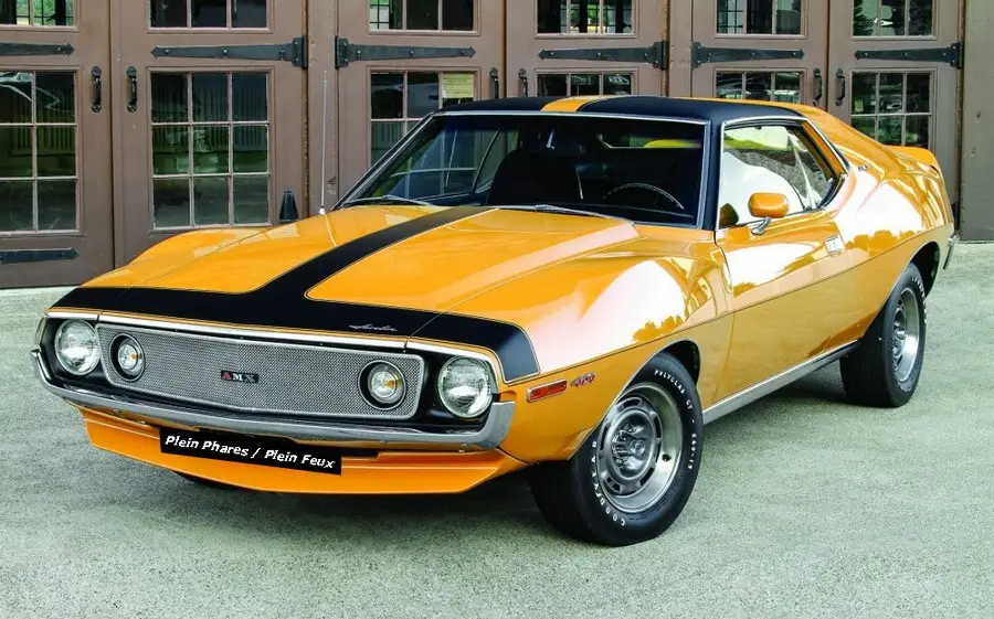 Jeu de 2 optiques de phares pour AMC JAVELIN Must-Have
