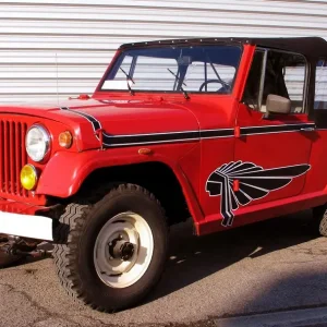 Expédié Aujourd’hui Kit de 2 phares complets pour JEEPSTER COMMANDO