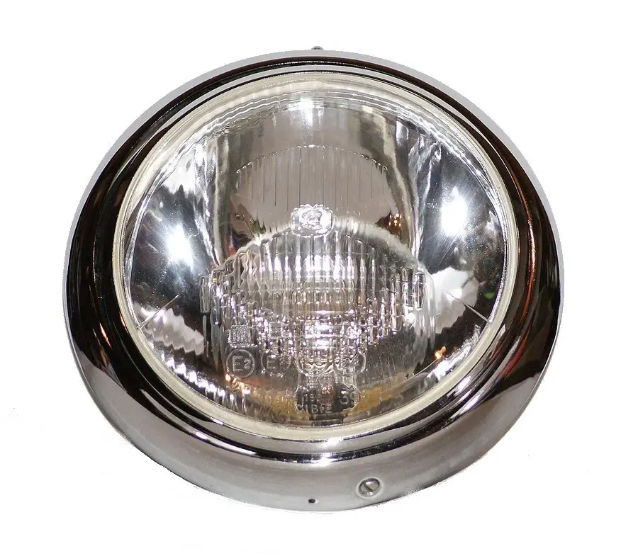 Jeu de 2 phares complets pour PEUGEOT D4B en 6 Volts Offre Du Jour
