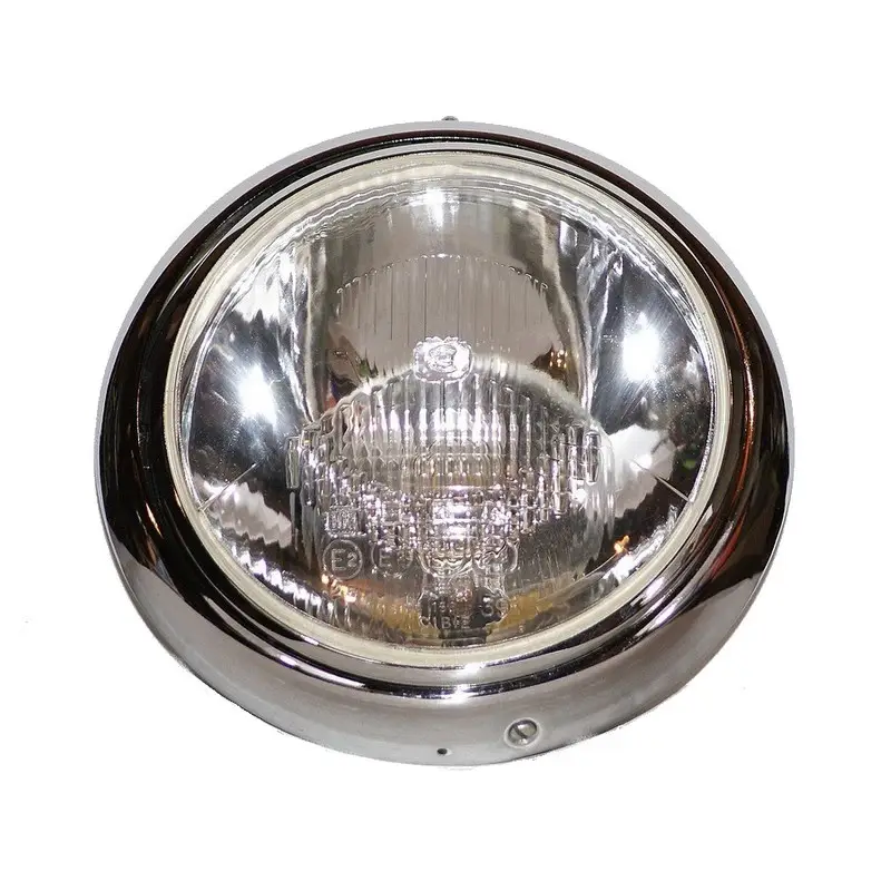 Offre Du Jour Kit de 2 phares complets pour adaptation sur RENAULT DAUPHINE 1093 avec veilleuses intégrées en 6 Volts