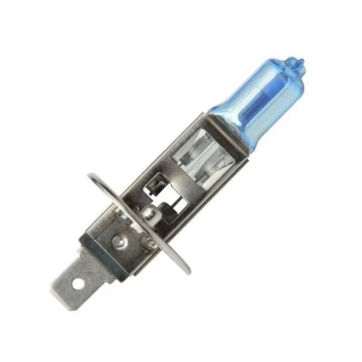 Expédié Aujourd’hui Jeu de 2 lampes H1 12 Volts 55 watts type XENON BLUE