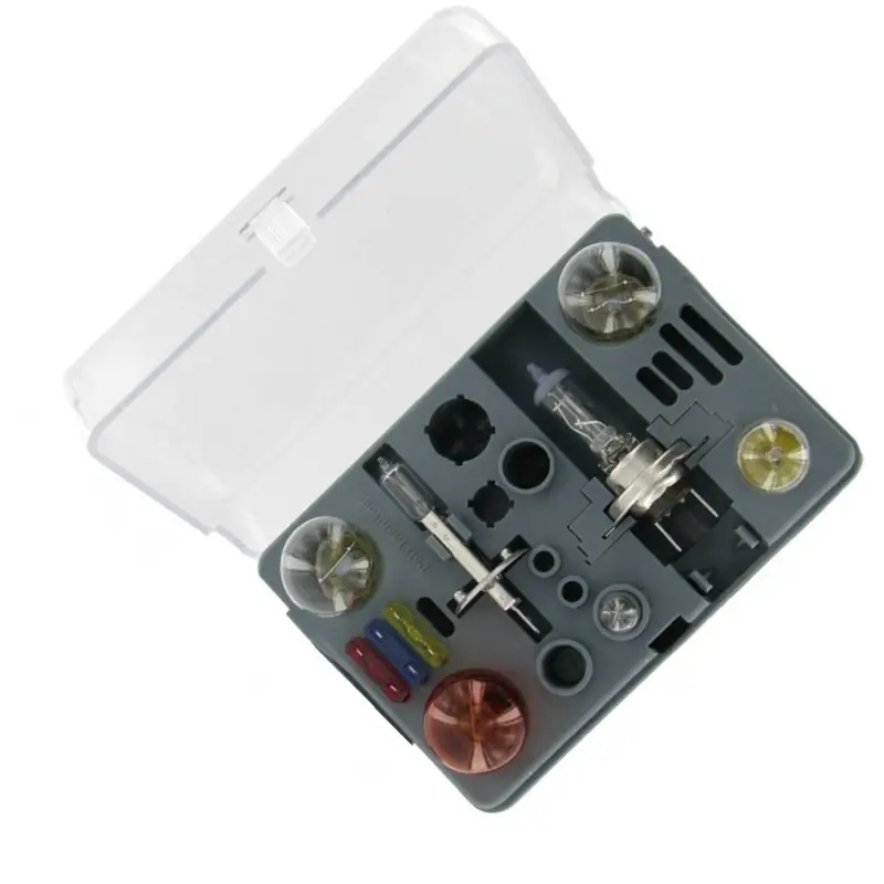 Coffret de secours avec lampes 12 Volts H1+ H7 Paiement Sécurisé