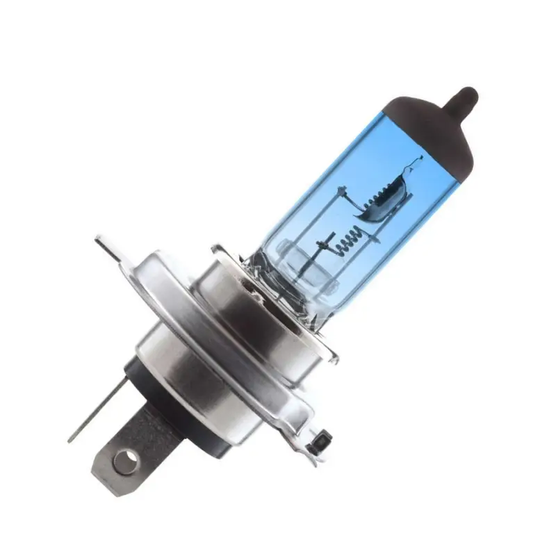 Jeu de 2 lampes H4 en 24 Volts 75/70 Watts effet"XENON BLUE" Réduction