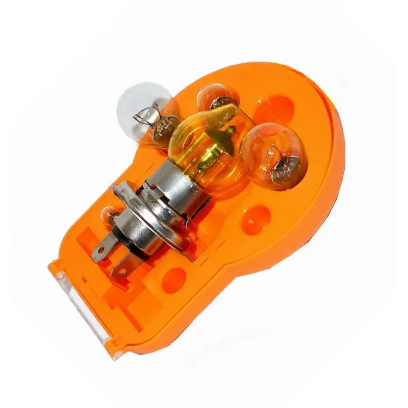 Coffret de secours avec lampe principale H4 en 6 volts 60/55 Watts avec ballon jaune Meilleure Vente