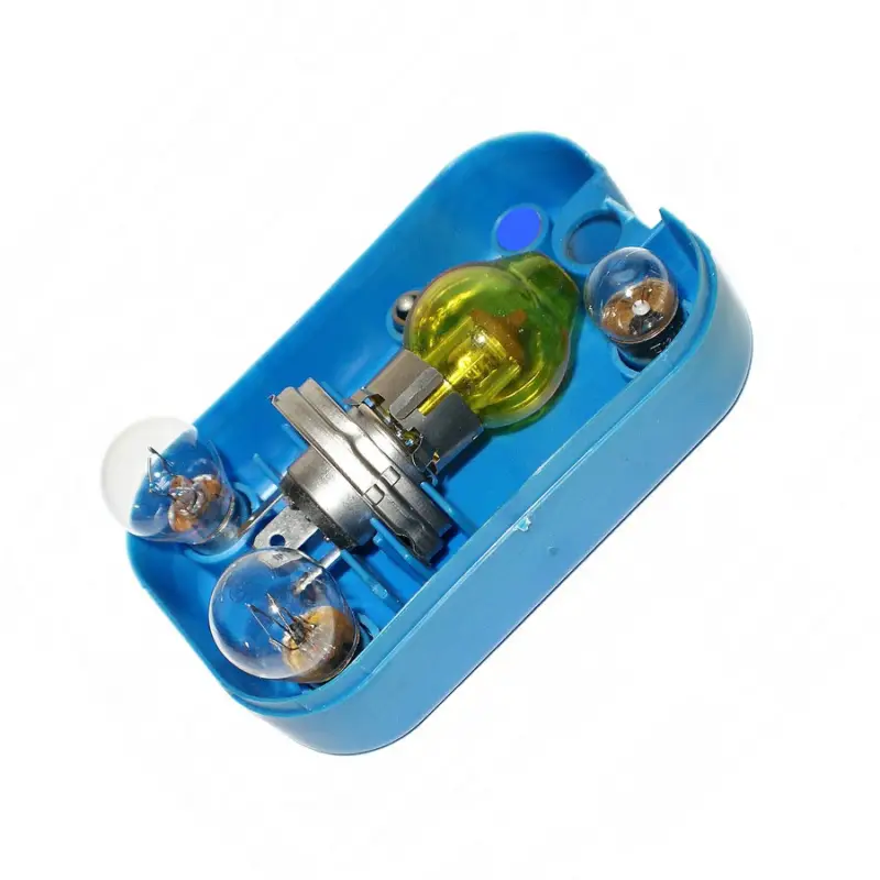Coffret de secours avec lampe principale H5 en 12 Volts éclairage jaune Pas Cher