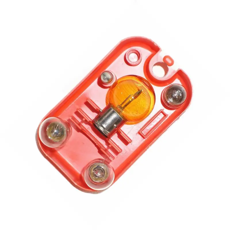 Commander Vite Coffret de secours avec lampe principale 6 Volts BA21D éclairage jaune
