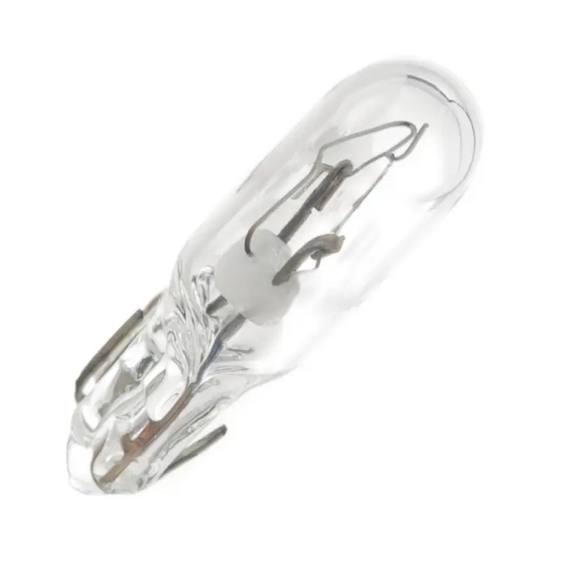 Produit De Marque Jeu de 2 lampes témoin 12 Volts 1.2 Watt à culot verre T5