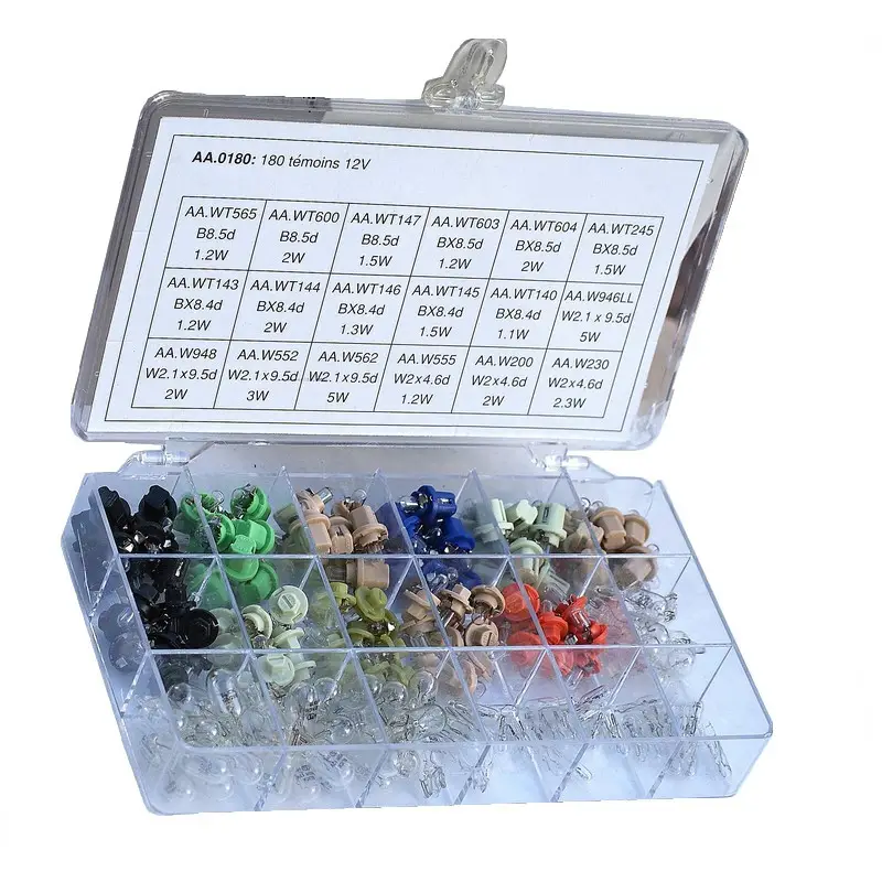 Coffret de lampes en 12 Volts pour tableau de bord Offre Du Jour