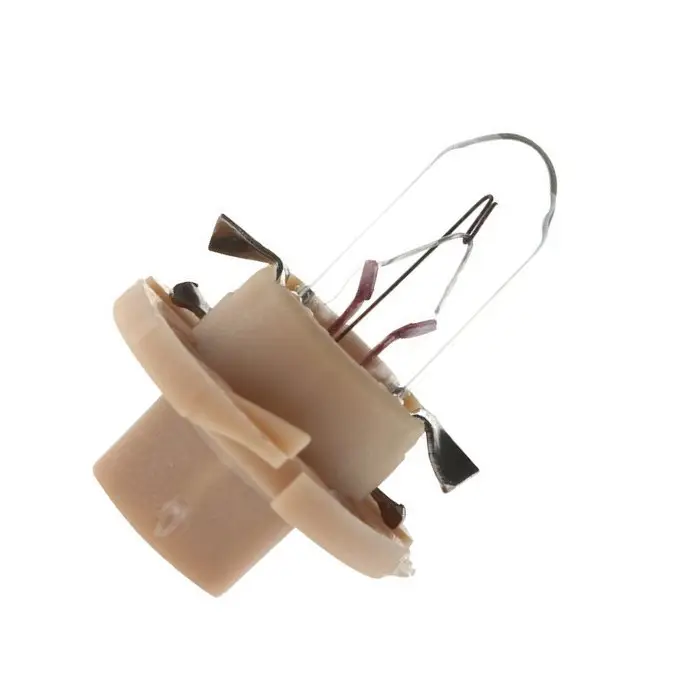 Solde Jeu de 2 lampes témoin pour tableau de bord 12 Volts 1.5 Watt culot beige