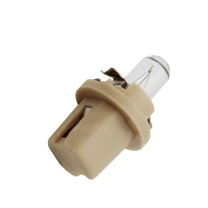 Jeu de 2 lampes témoin pour tableau de bord 12 Volts 1.5 Watt culot beige Expédié Aujourd’hui