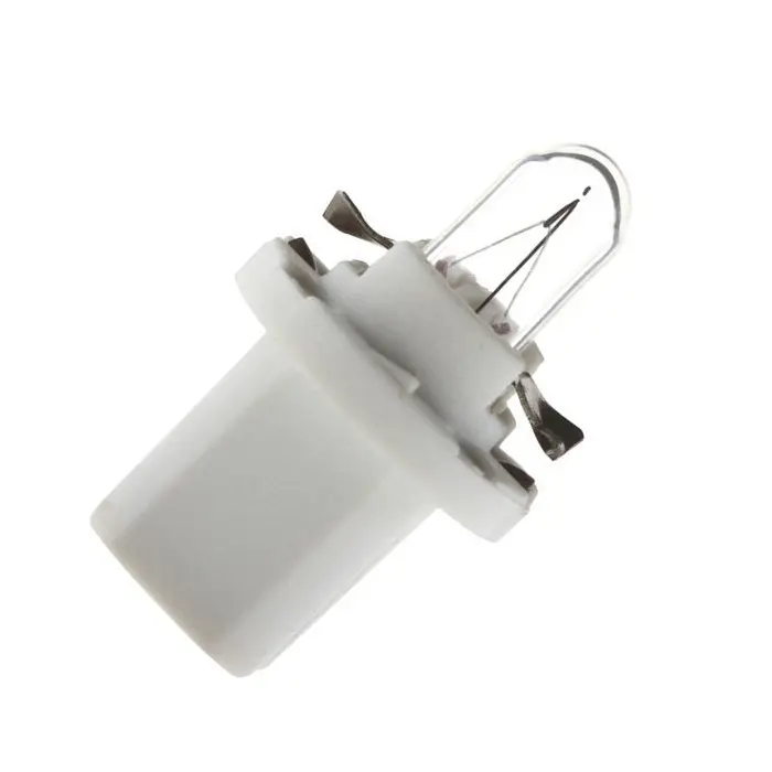 Réduction Jeu de 2 lampes témoin pour tableau de bord 12 Volts 1.5 Watt culot beige