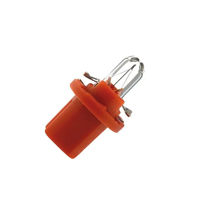 Produit De Marque Jeu de 2 lampes témoin pour tableau de bord 24 Volts 1.2 Watt culot marron