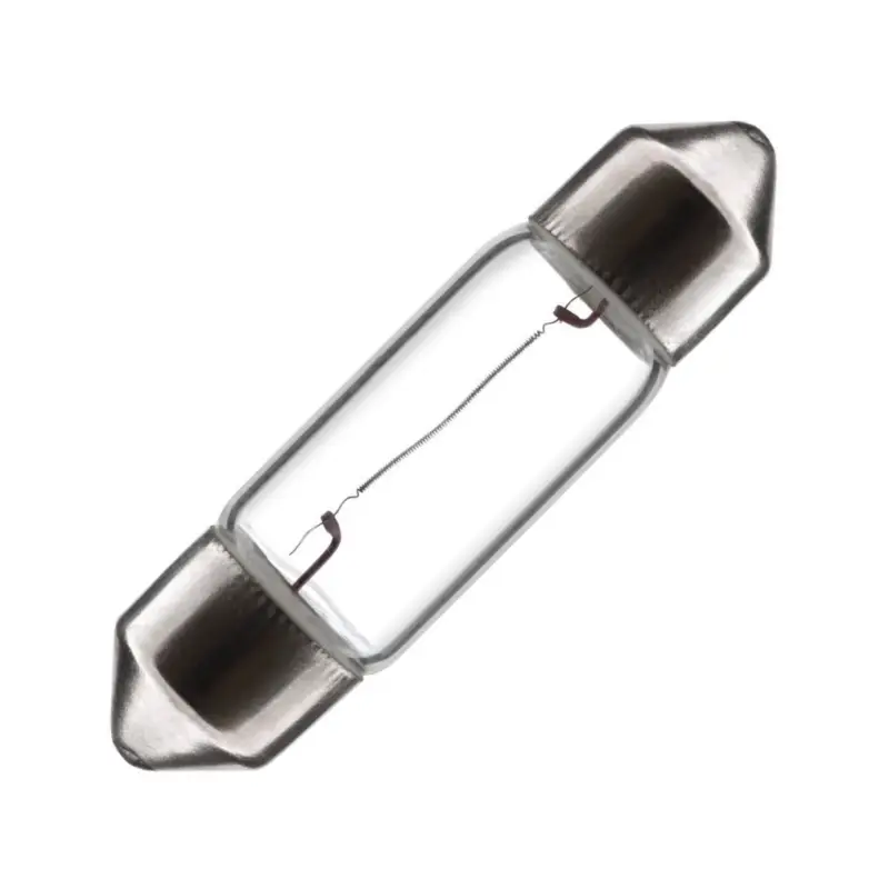 Jeu de 2 lampes navette 6 Volts 3 Watts type 8X36 Livraison Express