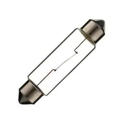 Seulement Aujourd’hui Jeu de 2 lampes navette 6 Volts 18 Watts type 15X44
