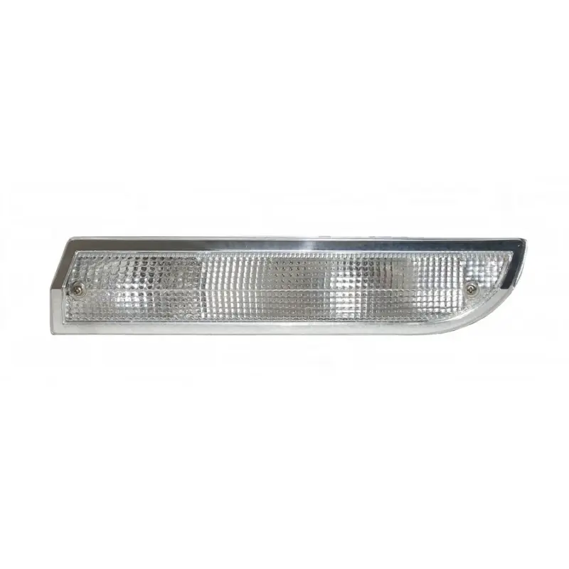 Super Prix Cabochon de feu avant gauche cristal/cristal pour PEUGEOT 504 avec bordure chromée