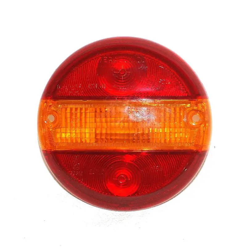 Cabochon de feu arrière rond pour caravane "VINTAGE" clignotant central bandeau Must-Have