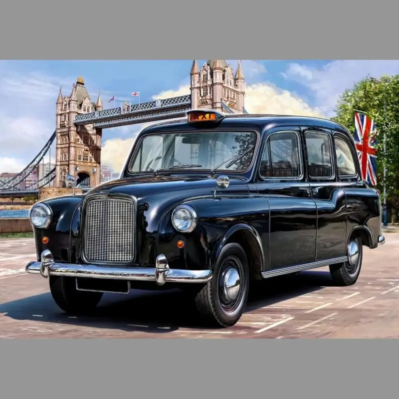 Jeu de 2 optiques de phare "Code/Route" pour taxis Anglais Must-Have