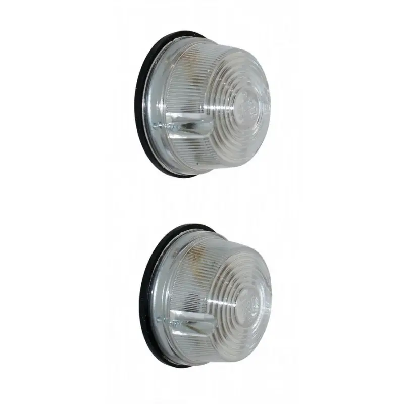 Haute Qualité Jeu de 2 feux avant cristal pour PEUGEOT 203 et 403 Plateau