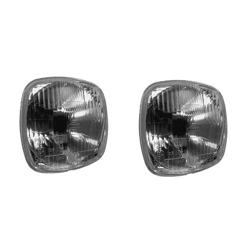 Jeu de 2 optiques de phares"Code/Route" pour micro tracteur ou tondeuse Meilleure Vente