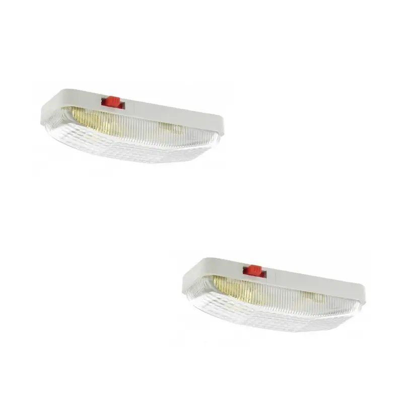 Jeu de 2 plafonniers pour RENAULT PRAIRIE ou RENAULT COLORALE Remise