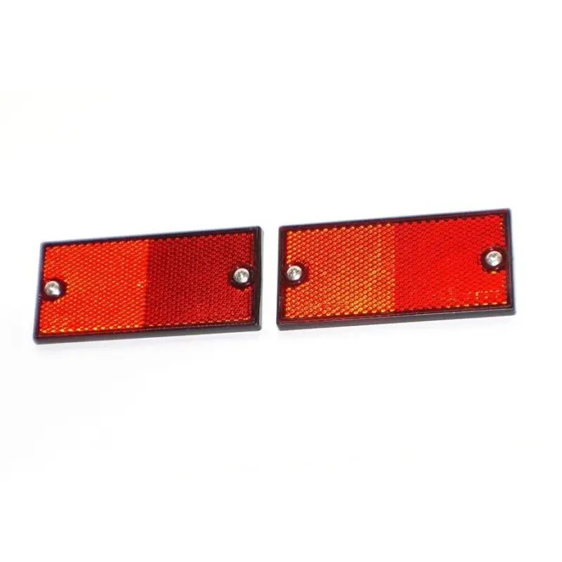 Marque Jeu de 2 catadioptres rouge pour RENAULT PRAIRIE et COLORALE