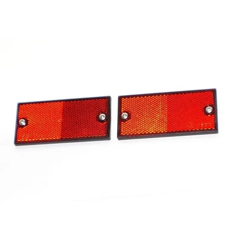 Jeu de 2 catadioptres rectangulaires rouge pour RENAULT JUVAQUATRE Achetez Aujourd’hui