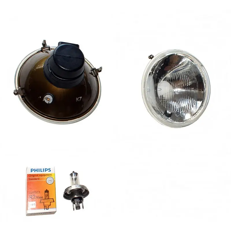 Petit Prix Jeu de 2 optiques de phares concaves pour ALPINE A110