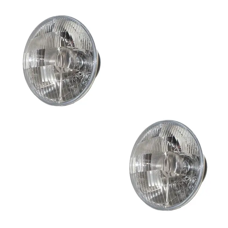 Jeu de 2 optiques de phares"Code/Route" pour CHEVROLET CORVETTE C3 Remise