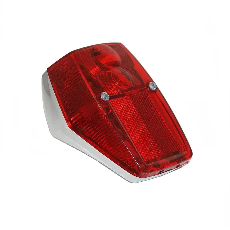 Commande En Gros Feu arrière avec embase chromée pour vélomoteur PEUGEOT 103 MVL et VOGUE