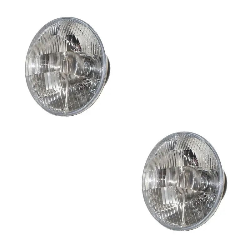 Jeu de 2 optiques de phares"Code/Route" pour CHEVROLET APACHE Populaire