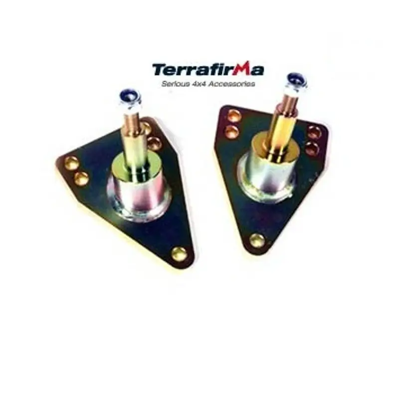 Nouveauté SUPPORTS D'AMORTISSEURS ARRIÈRES SURBAISSÉS OEM POUR DEFENDER, DISCOVERY ET RANGE ROVER CLASSIC - TF512