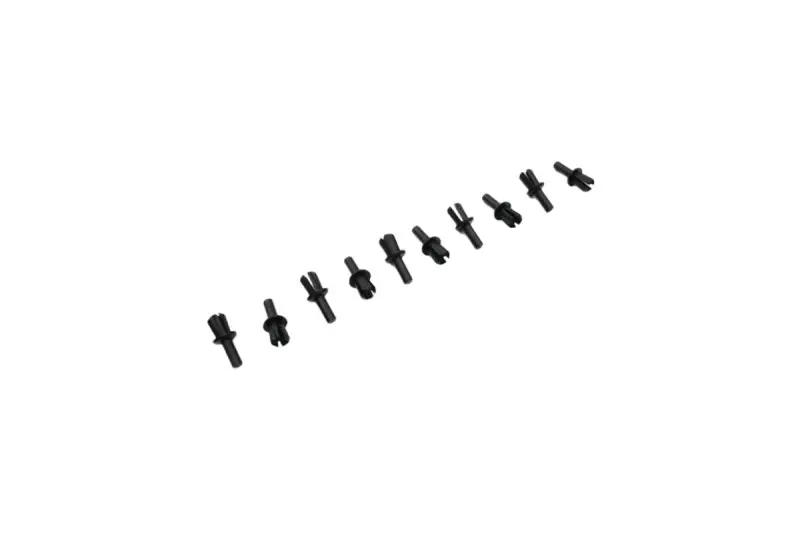 Rivet en plastique noir multi-usages pour Defender, Discovery, Freelander et Range Rover P38/Classic Achat Immédiat
