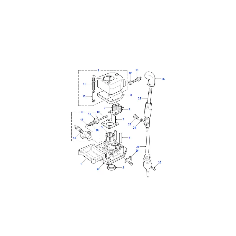 Marque Couvercle ressort changement de vitesses/levier d'origine pour Discovery et Range Rover Classic