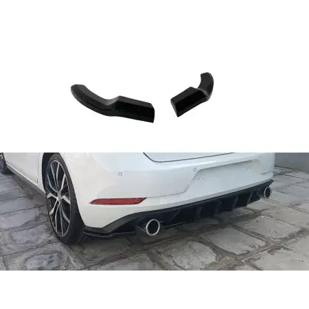 Marque Lames Latérales de Pare-Chocs Arrière Volkswagen Golf Mk7 Facelift GTI