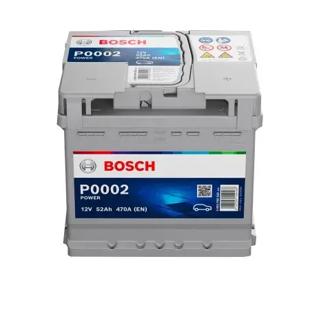 Must-Have Batterie voiture POWER P0002 12V 52Ah 470A