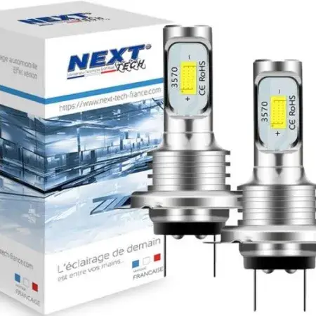 Ampoules H7 LED 50W Ultra lumineuses Blanc Next-Tech® Offre Spéciale