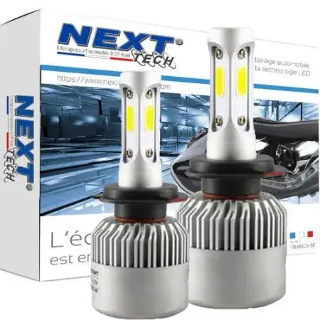 Seulement Aujourd’hui Ampoules LED H7 Haute puissance 100W Feux de route Next-Tech®