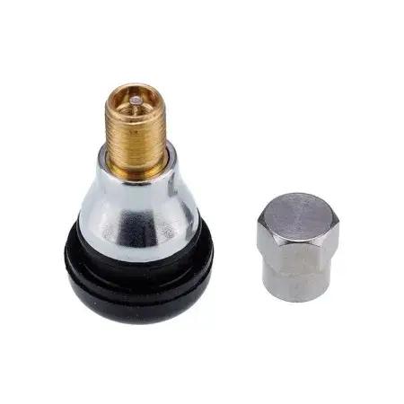 Meilleur Prix Valve pour jantes en aluminium, chromée, 1 pièce
