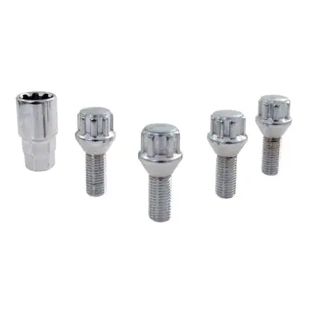 Écrous antivol M12x1,5x26mm cône B Retour Gratuit
