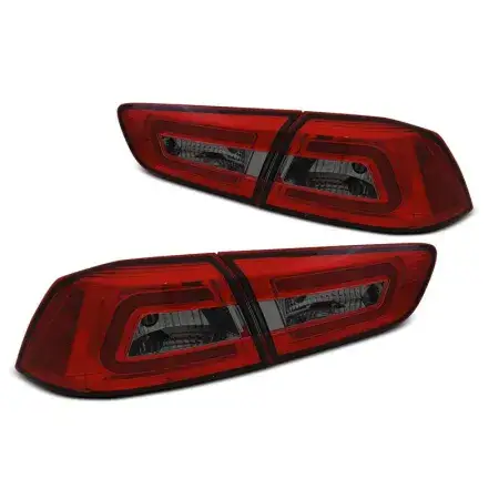 Feux Arrière Barre LED Rouge Smoke MITSUBISHI LANCER 8 SEDAN de 2008 à 2011 Bon Marché